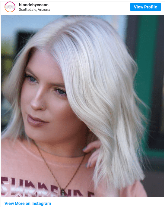 how get platinum hair at home