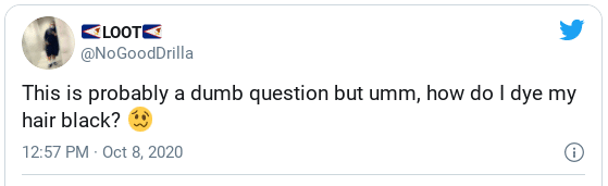 How To Dye Your Hair Black At Home - The Quick And Easy Guide. 2 funny tweet