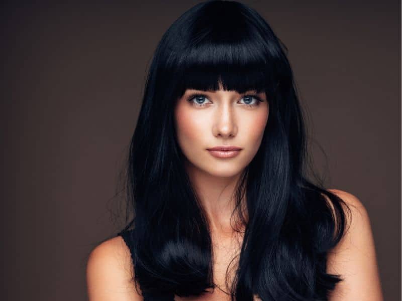 how to dye your hair black at home