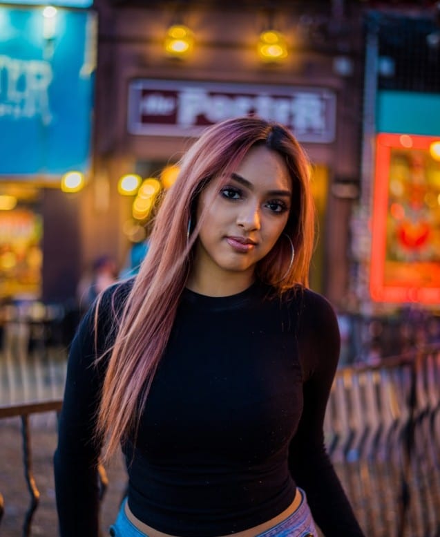 rose gold hair at home