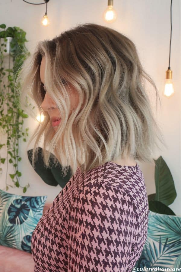 Blonde Hair with Dark Roots: How to Get the Look at Home 4 DIY blonde hair with dark roots
