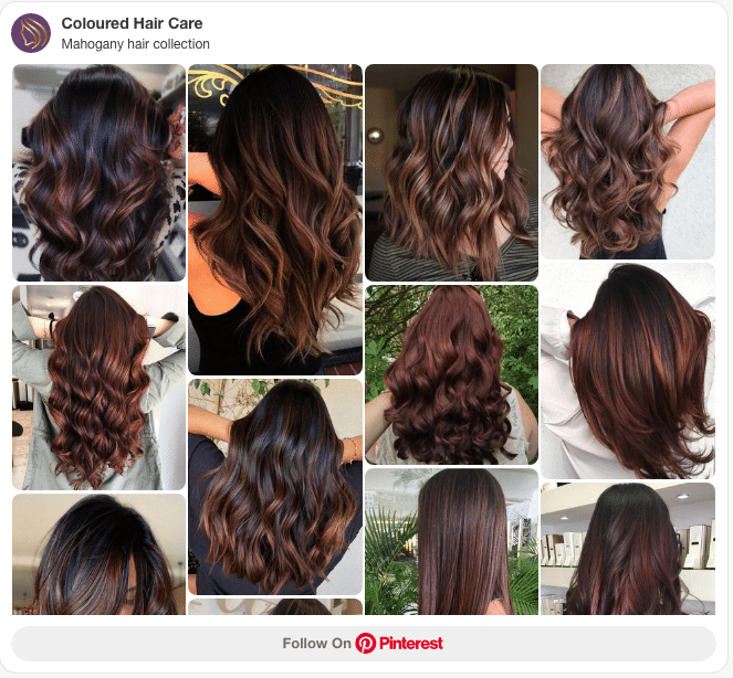 20 Stunning Mahogany Hair Color Ideas You'll Love This Year. 2 mahogany hair color isntagram