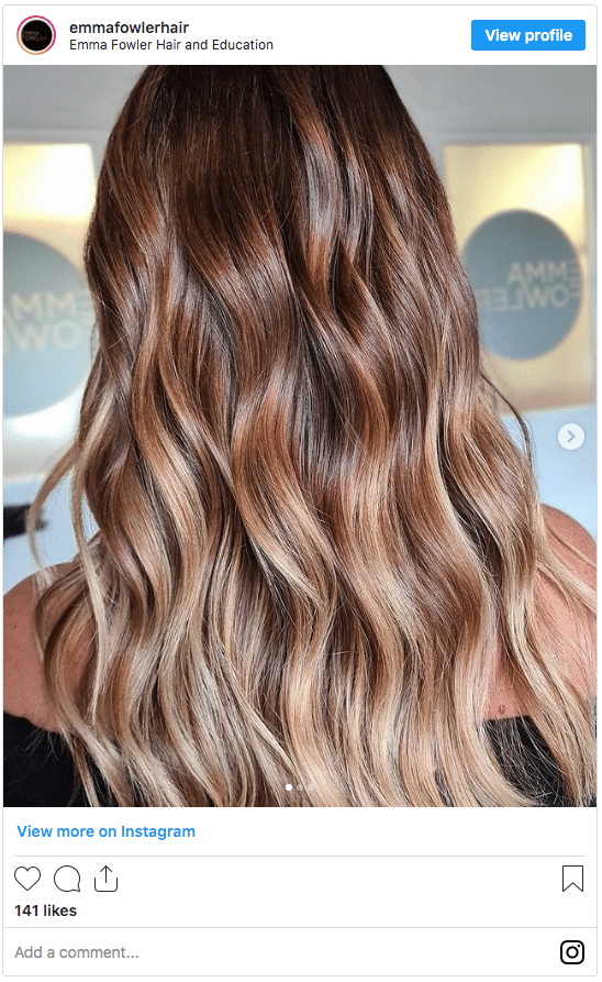 Blonde Hair with Dark Roots: How to Get the Look at Home 5 color melting example from instagram