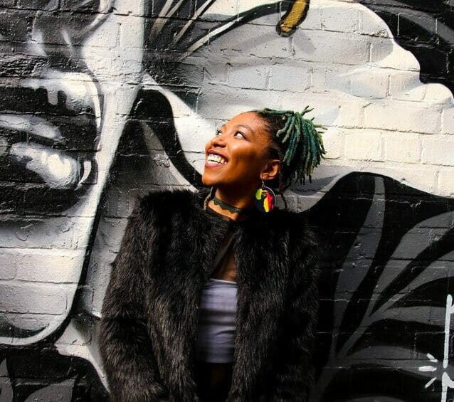 black and green hair color