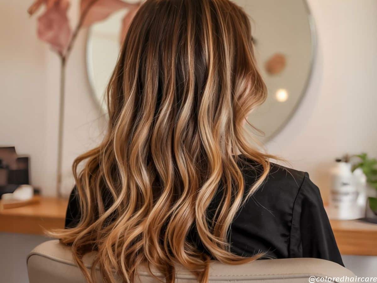Colored Hair Care Expert Tips, Guides & Ideas for Show-Stopping Hair Color 56 10 caramel balayage ideas