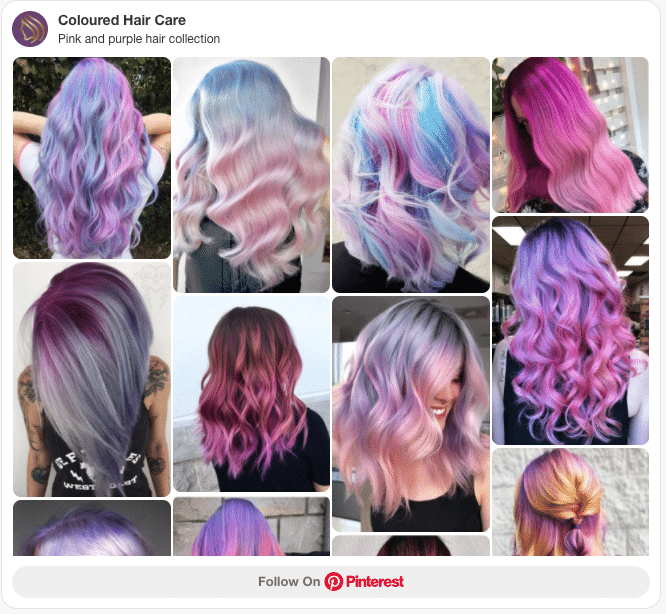 Pink and Purple Hair - 9 Ways To Rock The Trendy Two-Tone Look. 2 pink and purple hair collection pinterest board