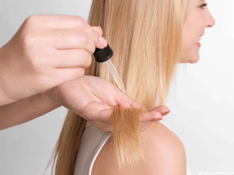 How to Rescue Dry, Bleached Hair and Get the Softness Back 4 bonding treatment
