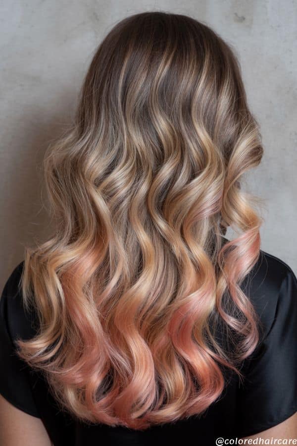 10 Blonde Highlight Ideas That’ll Make You Feel Like the Main Character 8 Dusty Rose Gold Highlights