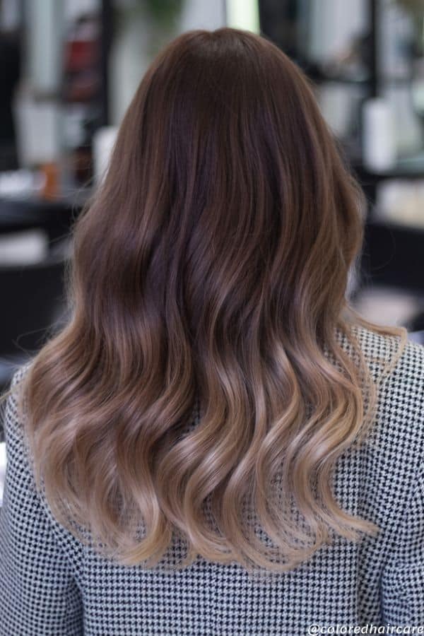 Mushroom blonde ombre