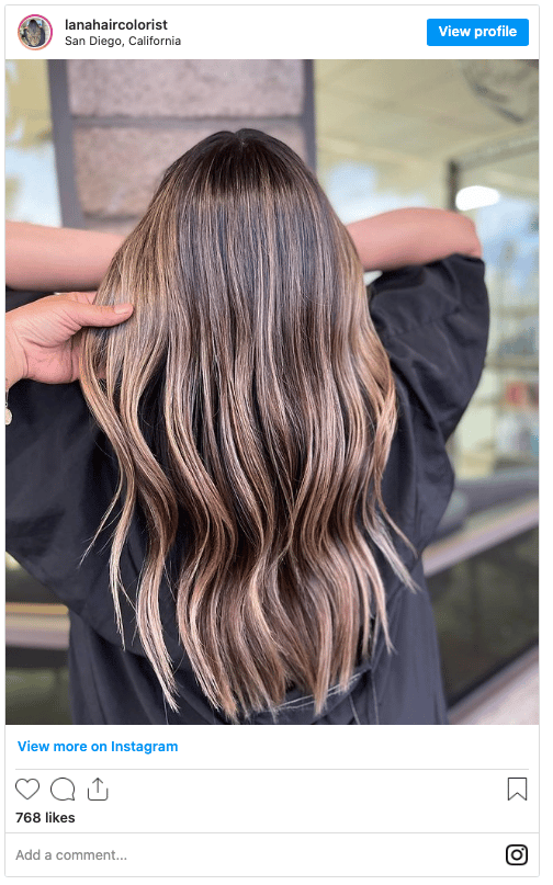 Top 10 On-Trend Balayage Hair Ideas You'll Be Obsessed With This Year. 2 balayage hair vs ombre instragram post