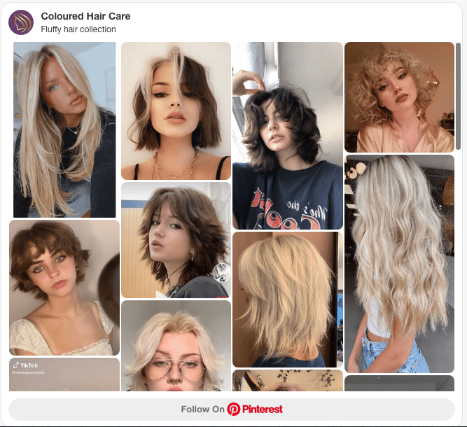 Fluffy hair | How To Get The On-Trend Look At Home. 2 fluffy hair pinterest board
