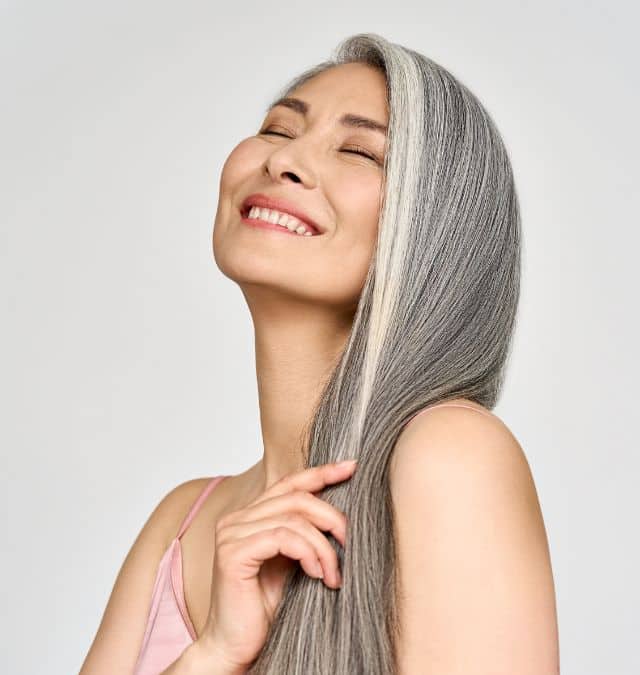 Which Hair Color Makes You Look Younger? Top 6 Shades Pros Recommend. 2 which hair color makes you look younger gray silver hair