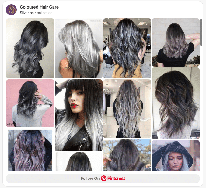 The Best Hair Colors To Make Blue Eyes Really Pop 6 silver gray hair pinterest board collection