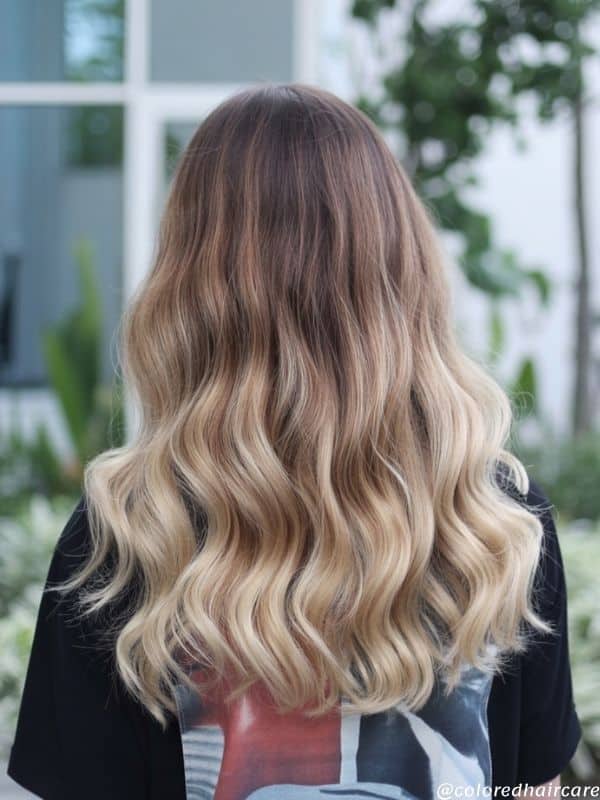 Dirty blonde ombre