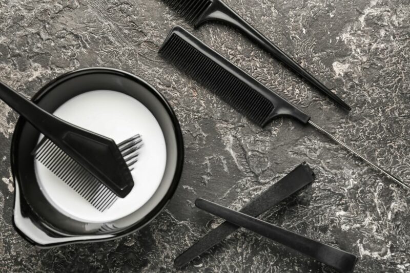 how to dilute hair dye