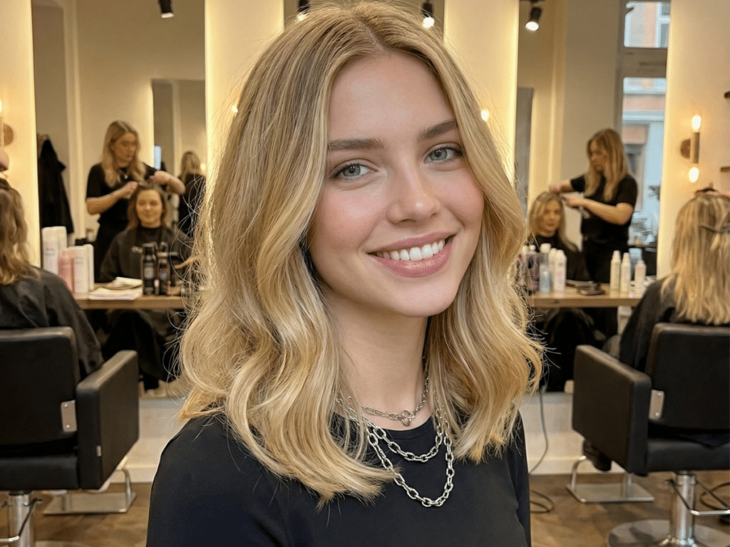 how to tone down blonde hair that is too bright featured image
