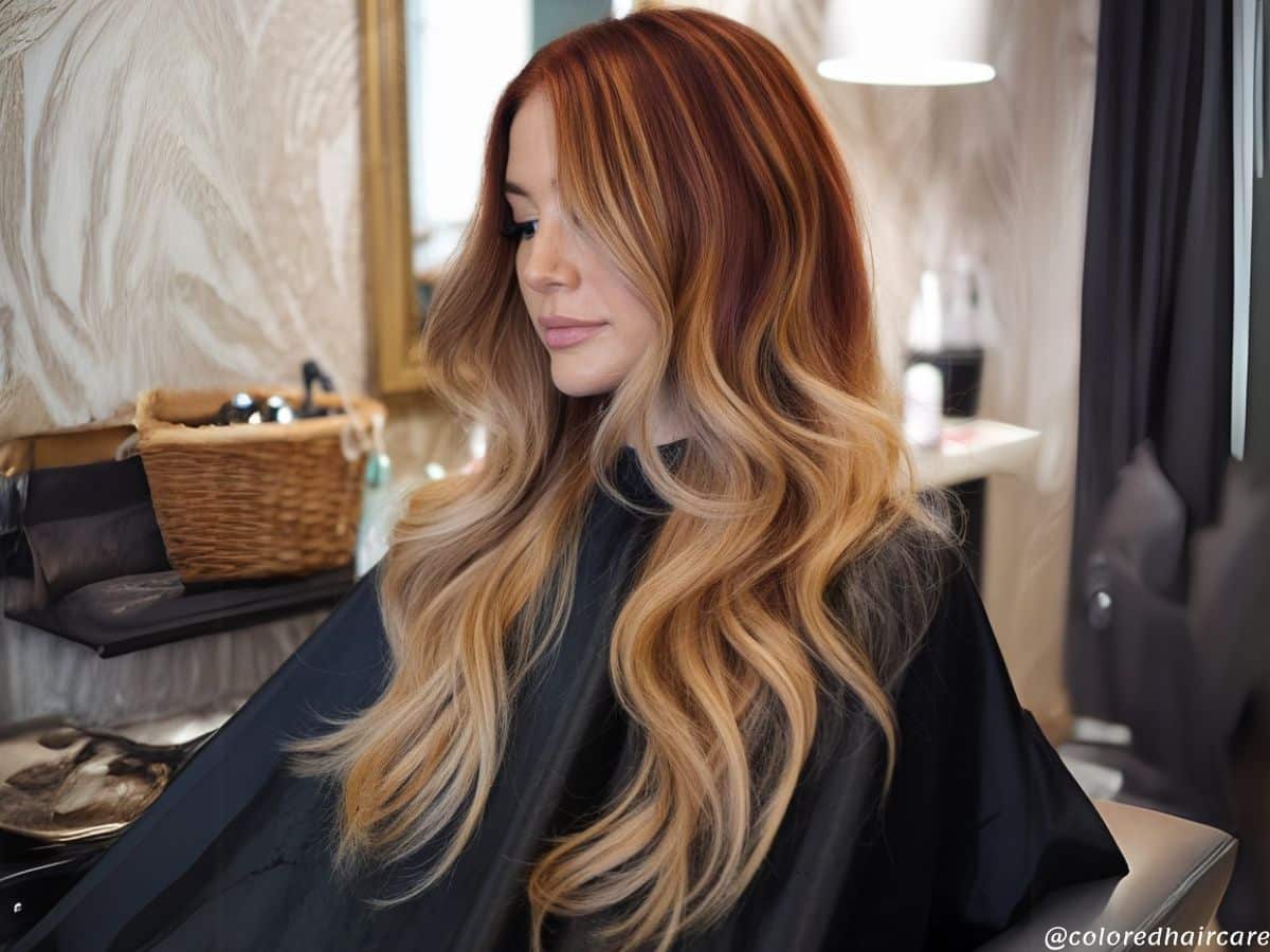 Strawberry blonde hair color ideas featured image