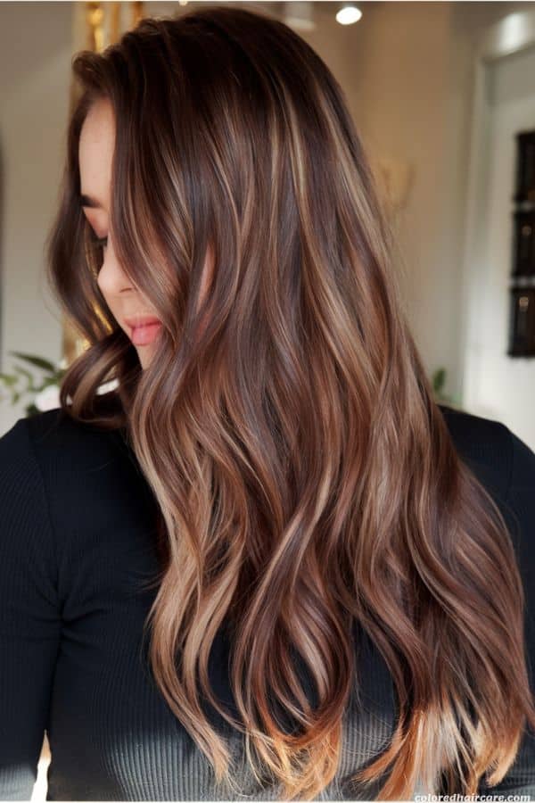 cinnamon brown fall hair color