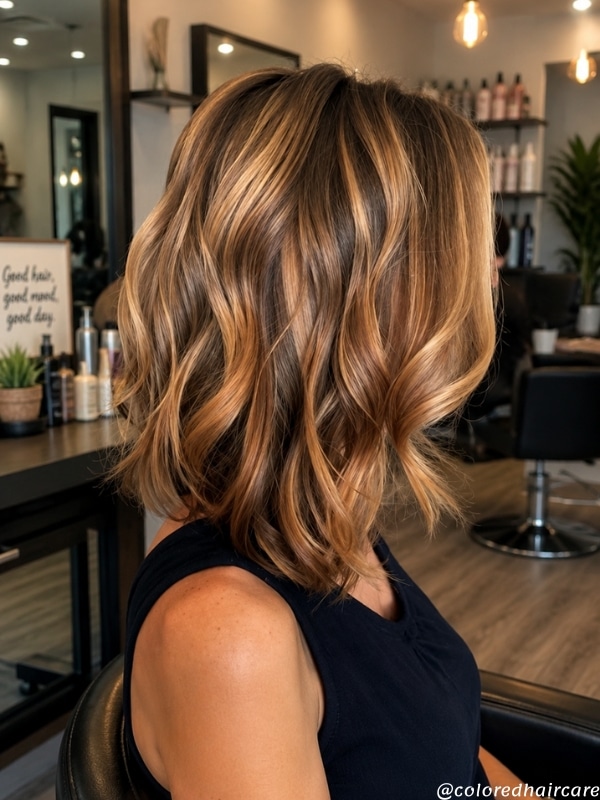 Honey Caramel Highlights