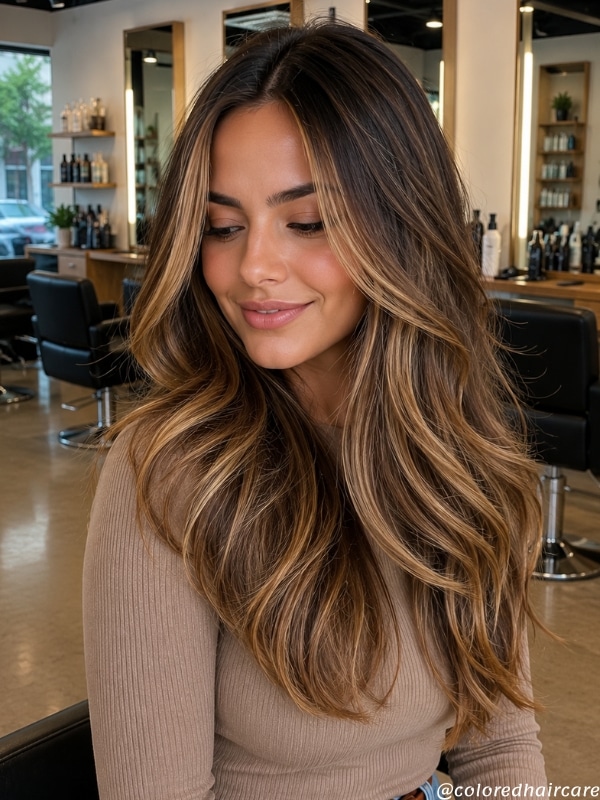 Toffee Caramel Balayage