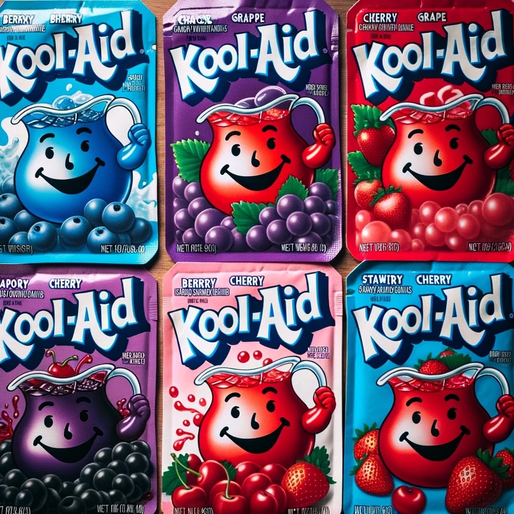 cool aid packets options