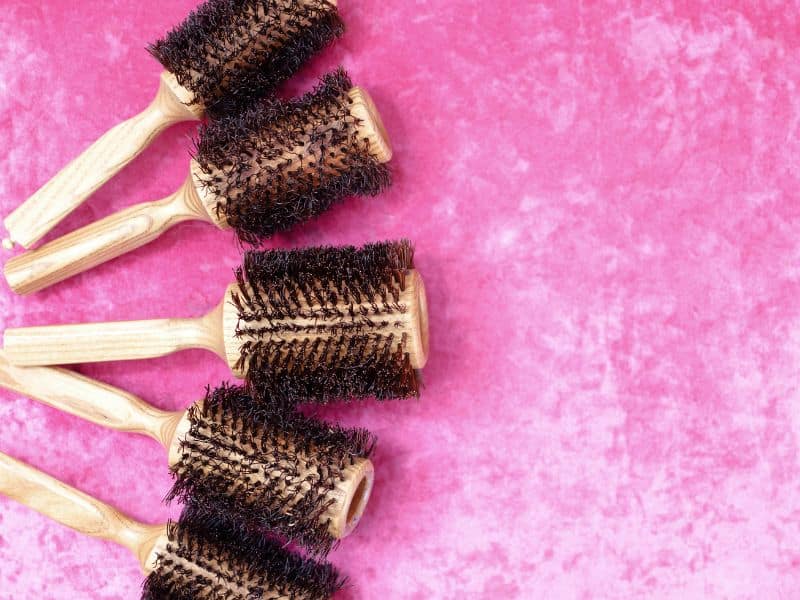 boar bristle hair brush