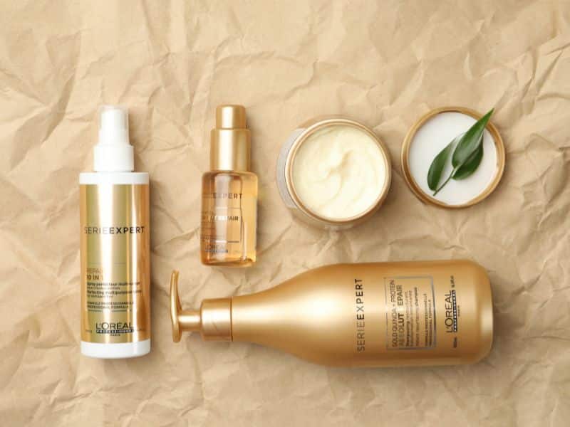 leave-in conditioner and hair serum