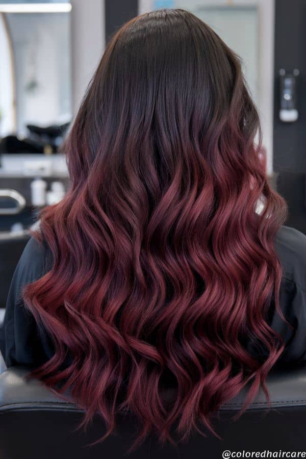 Winter Hair Color Inspo: 11 Must-Have Shades for a Gorgeous Seasonal Glow 12 winter hair color ideas burgundy