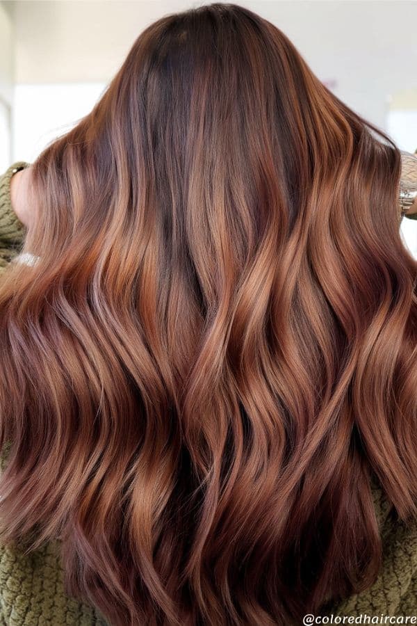 Winter Hair Color Inspo: 11 Must-Have Shades for a Gorgeous Seasonal Glow 13 winter hair color ideas mahogany brown