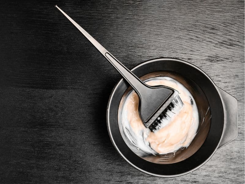Top 9 Hair Dye Mistakes People Make and How to Avoid Them 2 hair dye in a mixing bowl
