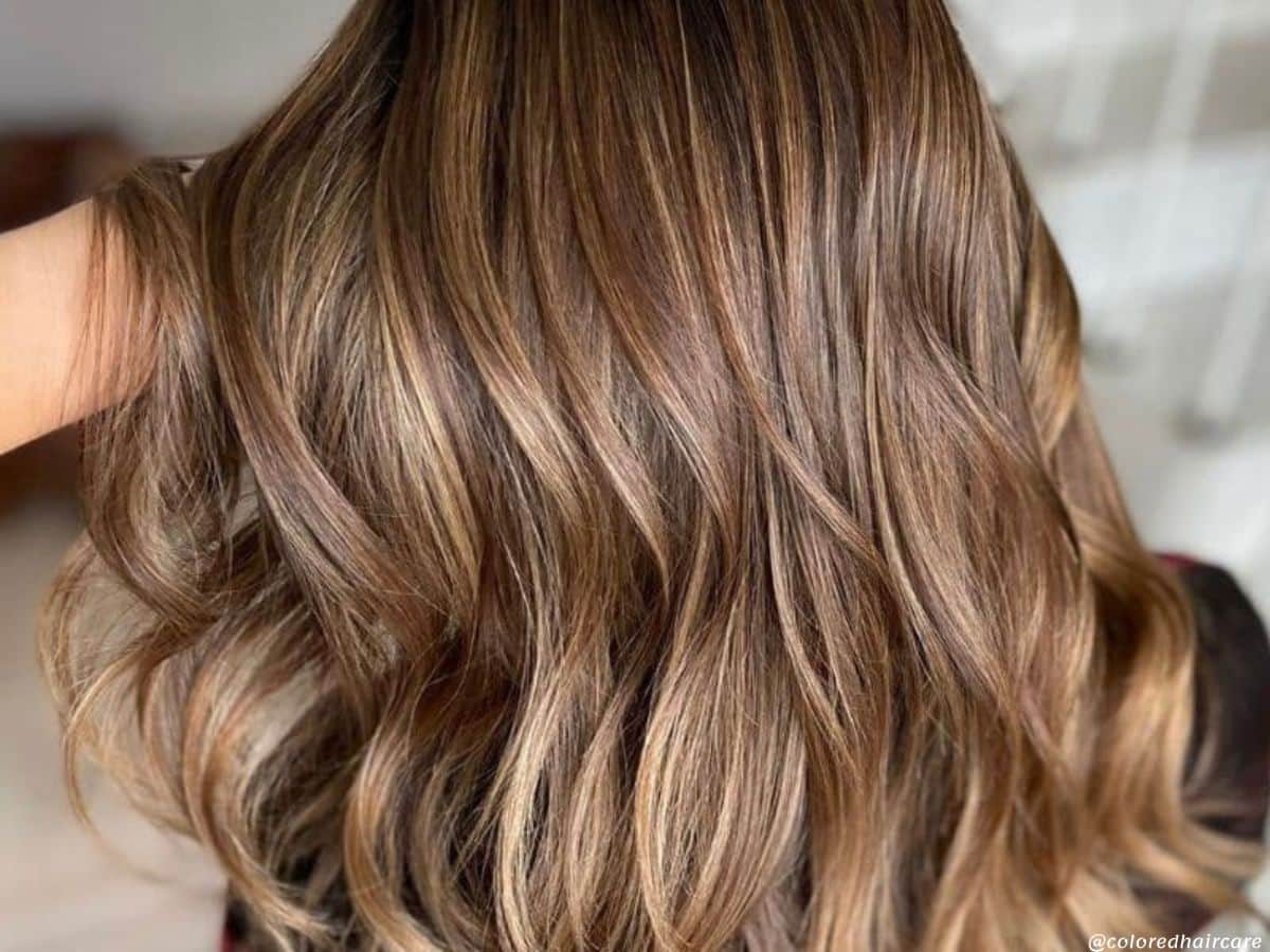 brown hair balayage featured image