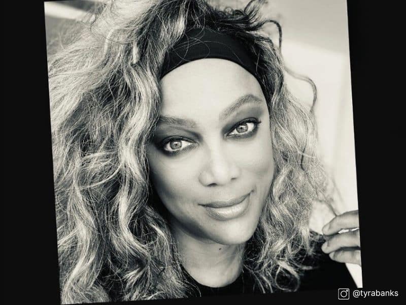 Tyra Banks embraces gray hair featured image