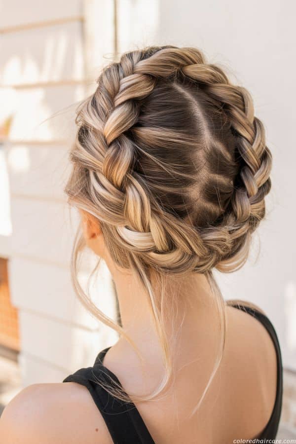 braided crown summer hair styles