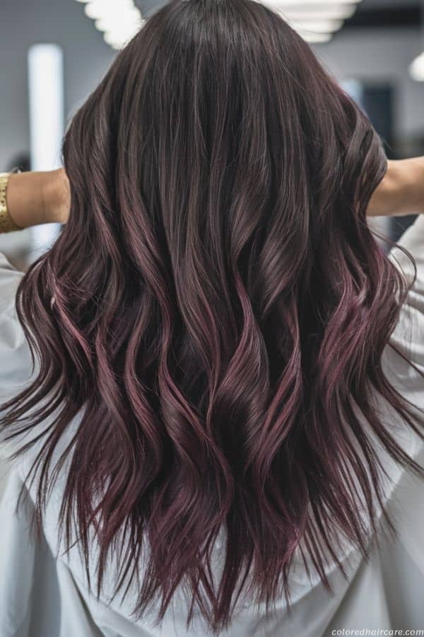 cherry cola hair color highlights 