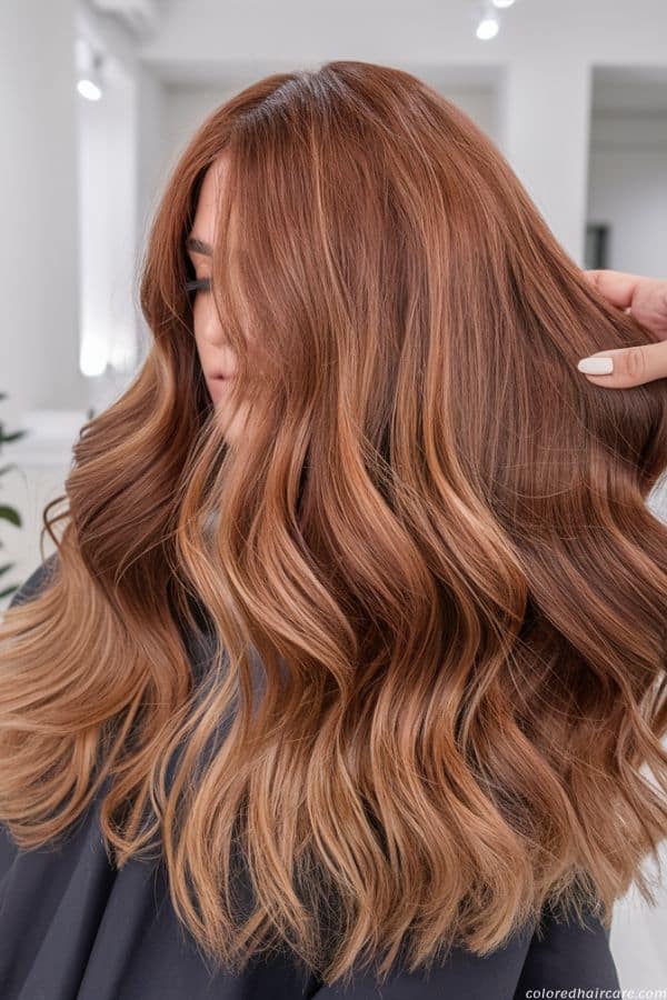 cinnamon hair color ideas