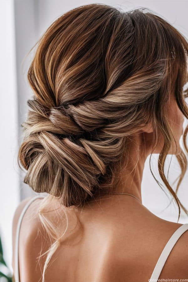 twisted updo summer hair styles