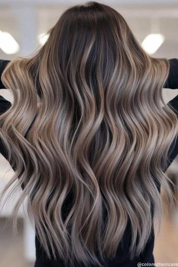 neutral undertones mushroom hair color