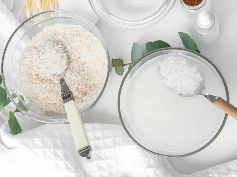 Hair Stylists Swear By This Secret to Double Your Hair Growth—And It’s Already in Your Kitchen! 2 rice water for hair ingredients