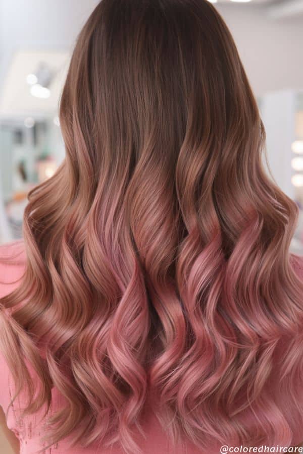brunette ombre hair color