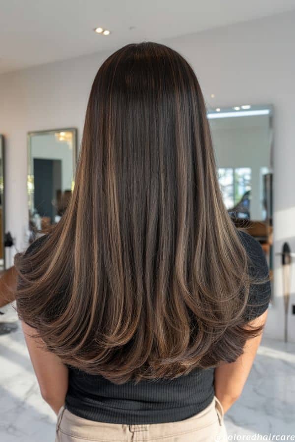 espresso brown hair color