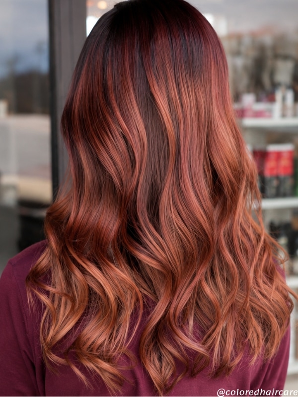 strawberry Auburn hair color