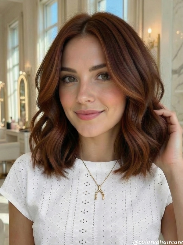 dark auburn hair color ideas