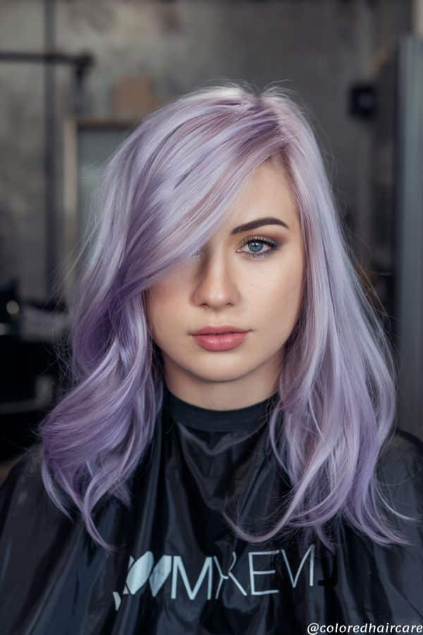 21 Lavender Hair Color Ideas That Are Prettier Than Your Pinterest Board 17 glossy lavender hair color ideas
