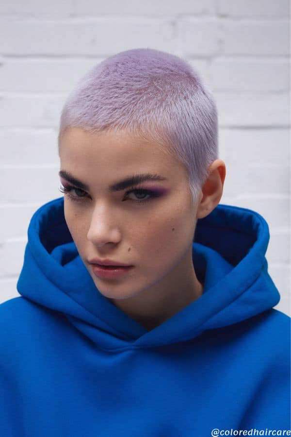 21 Lavender Hair Color Ideas That Are Prettier Than Your Pinterest Board 21 lavender buzz cut hair color ideas