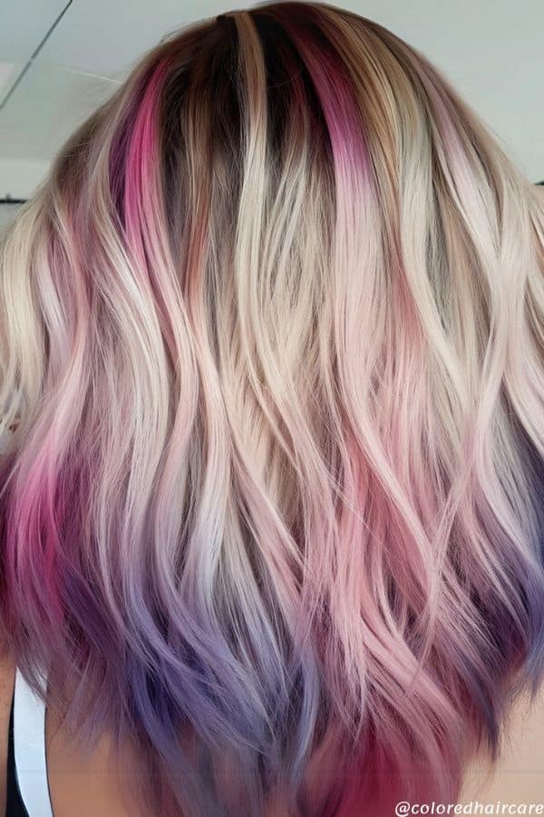 21 Lavender Hair Color Ideas That Are Prettier Than Your Pinterest Board 22 lavender dip dye hair color ideas