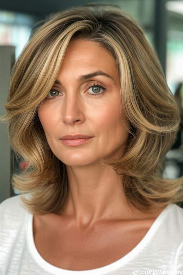 honey blonde highlights