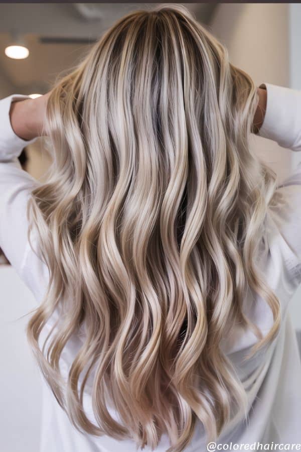 platinum blonde highlights