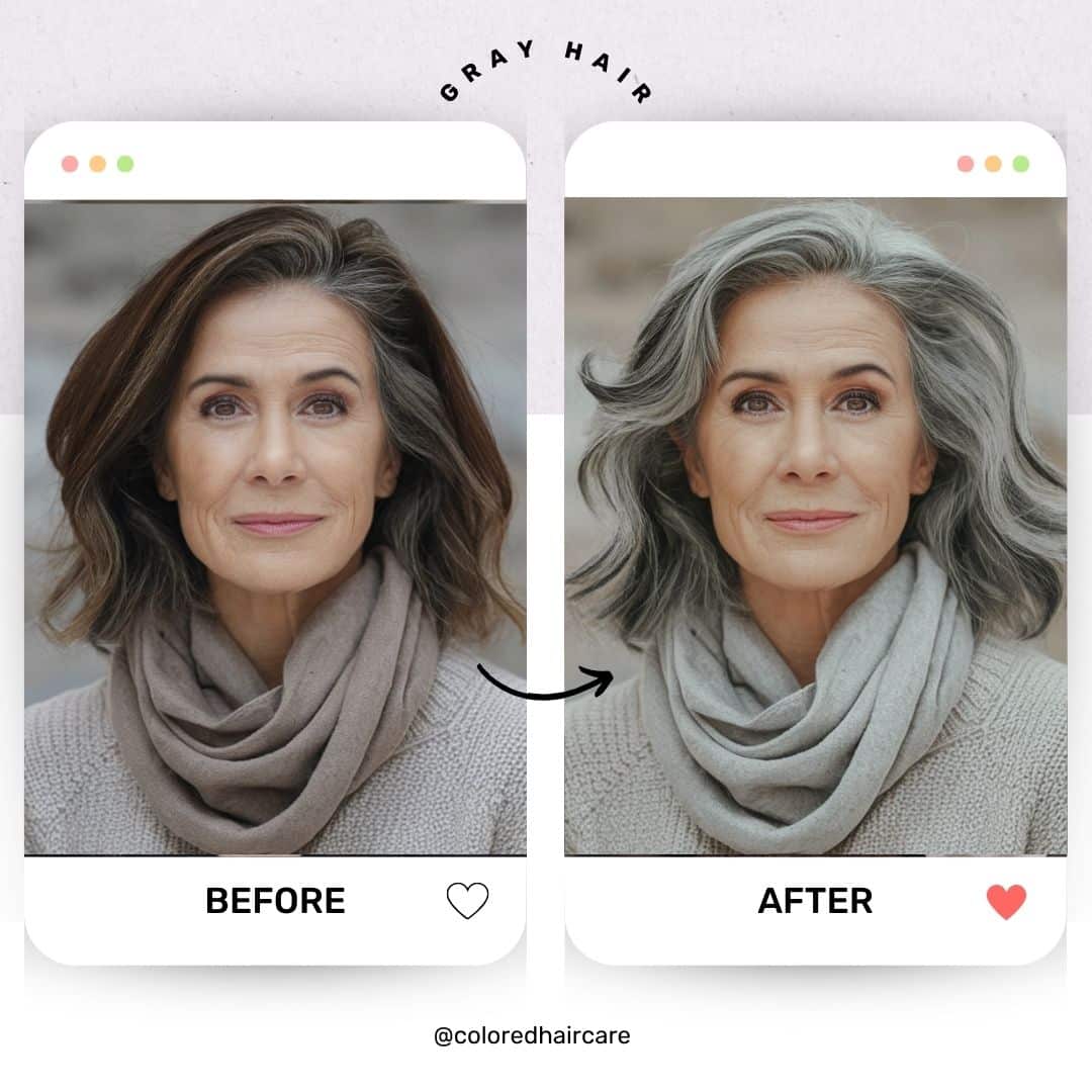 This Stunning Gray Hair Makeover Will Make You Rethink Your Color