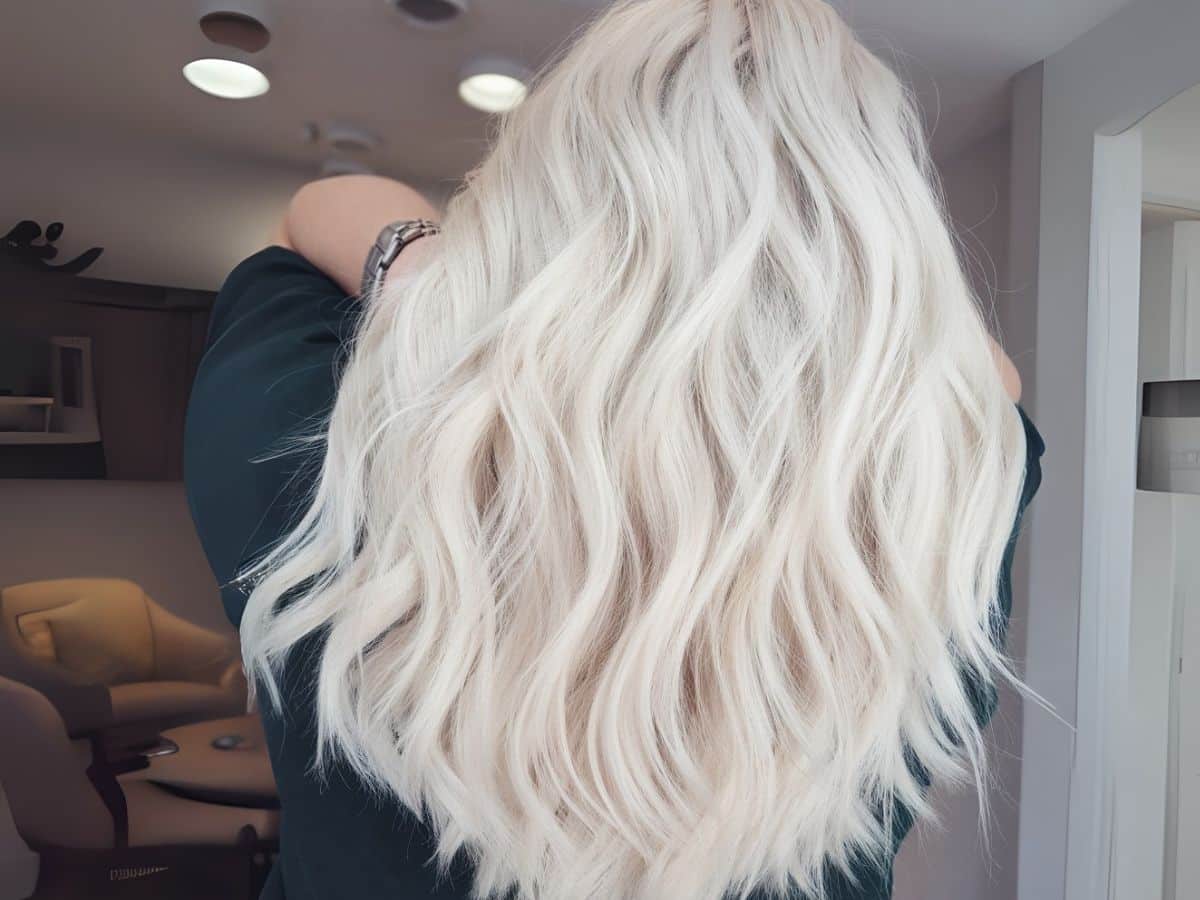 brown to platinum transformation