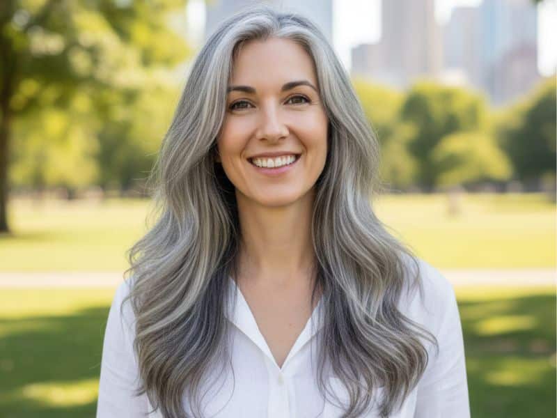 gray hair transition step 5